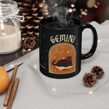 Gemini Spooky Cat Astrology Mug