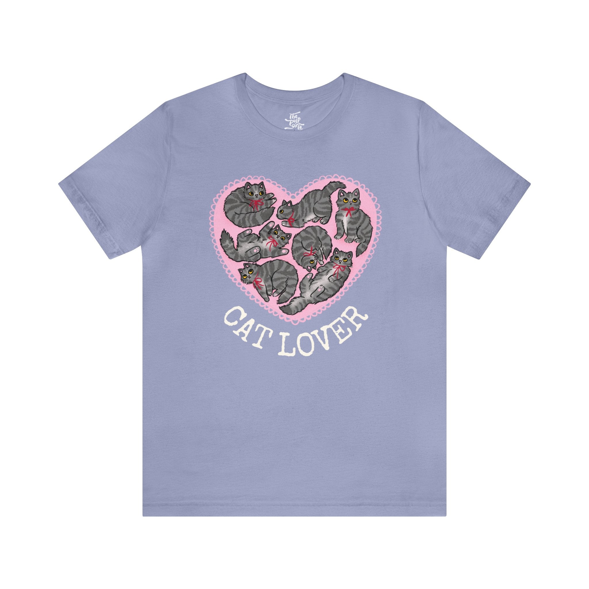 Grey Cat Lover Tee