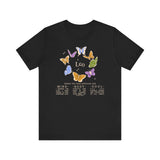 Leo Astrology Butterfly Tee