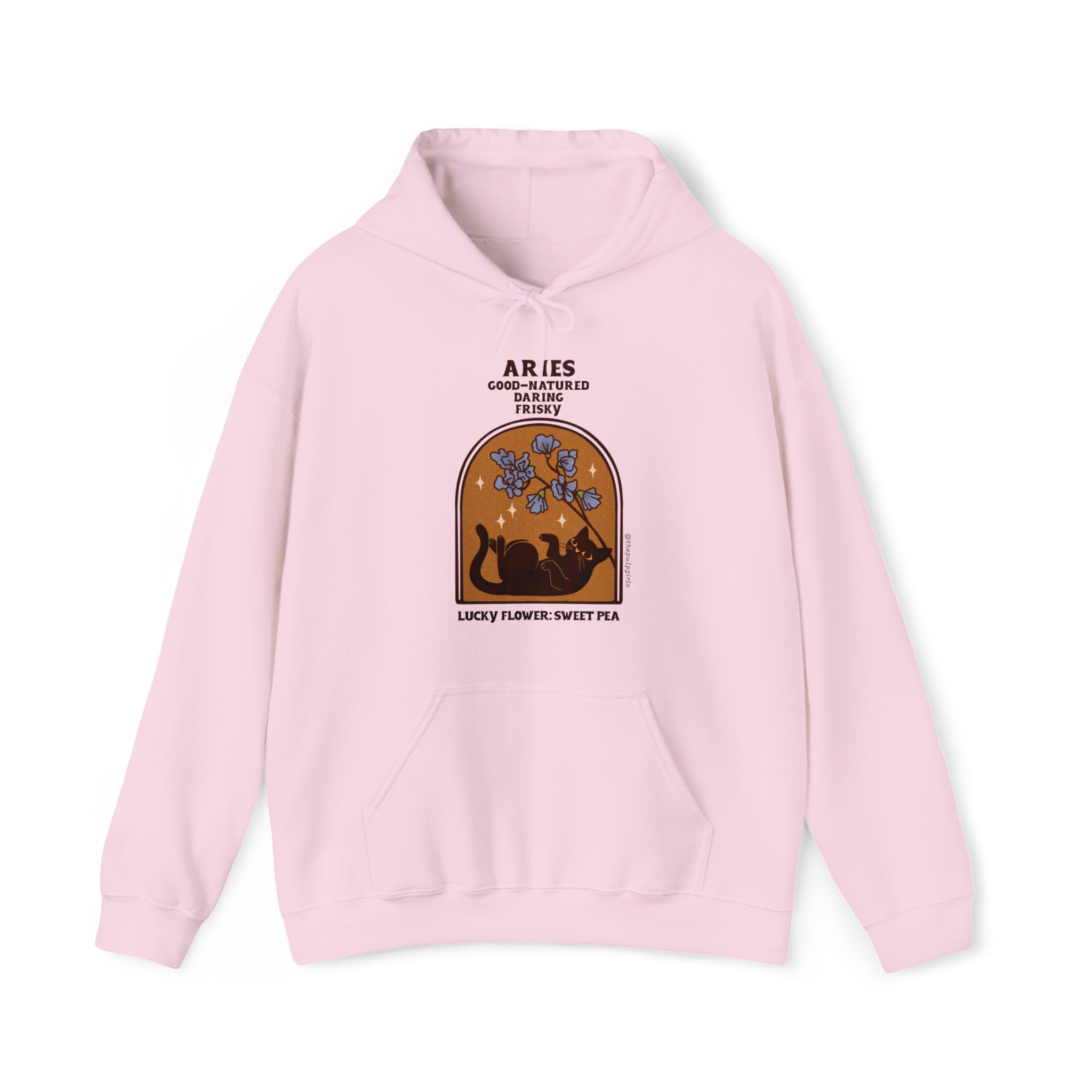 Aries Cat Astrology Hoodie