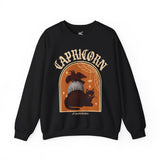 Capricorn Spooky Cat Astrology Crewneck