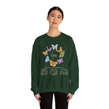 Leo Butterfly Astrology Crewneck