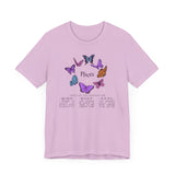 Pisces Astrology Butterfly Tee