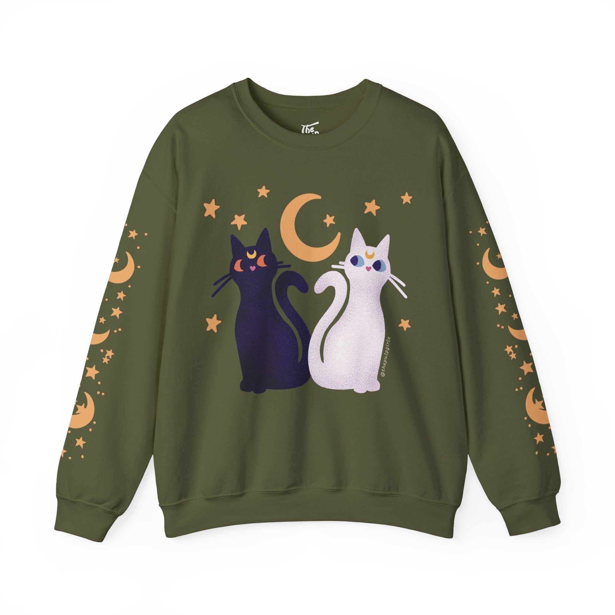 Cosmic Cat Besties Crewneck