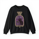 Scorpio Cat Astrology Crewneck