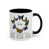 Leo Butterfly Astrology Mug