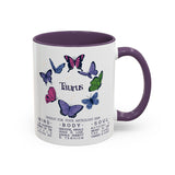 Taurus Butterfly Astrology Mug
