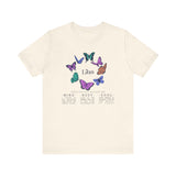 Libra Astrology Butterfly Tee