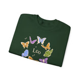 Leo Butterfly Astrology Crewneck