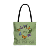 Leo Butterfly Astrology Tote