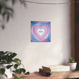 666 Angel Number Matte Art Print