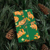 Orange Cat Lover Gift Wrap Papers