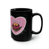 Lover Dog Astrology Mug - Pisces 15oz