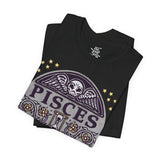 Memento Mori Astrology Tee - Pisces