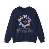 Gemini Butterfly Astrology Crewneck