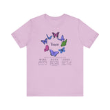 Taurus Astrology Butterfly Tee