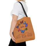 Aries Butterfly Astrology Tote