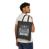 Memento Mori Astrology Canvas Tote - Virgo