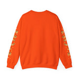 Orange Cat Lover Crewneck Sweatshirt