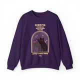Scorpio Cat Astrology Crewneck