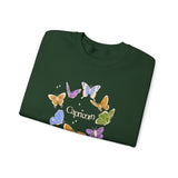 Capricorn Butterfly Astrology Crewneck