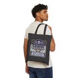 Memento Mori Astrology Canvas Tote - Gemini