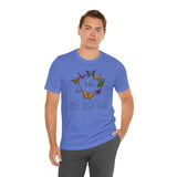 Leo Astrology Butterfly Tee