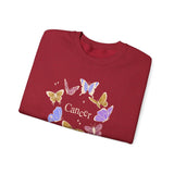 Cancer Butterfly Astrology Crewneck