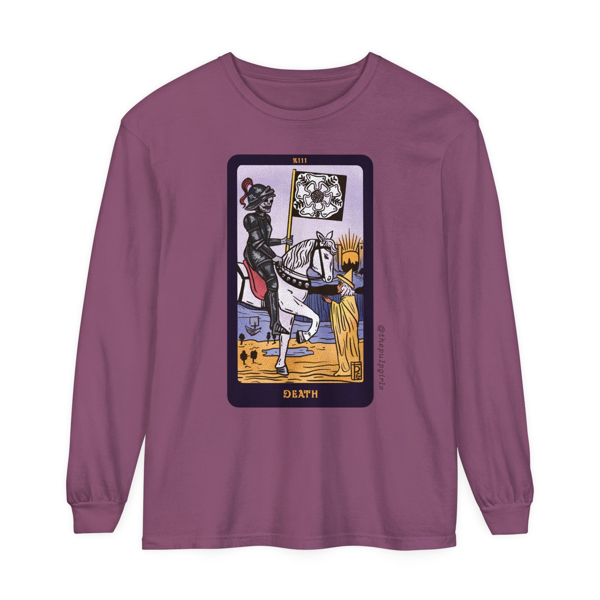 Death Tarot Long Sleeve Tee