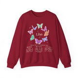 Libra Butterfly Astrology Crewneck
