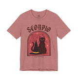 Scorpio Spooky Cat Astrology Tee