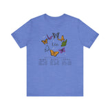 Leo Astrology Butterfly Tee