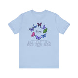 Taurus Astrology Butterfly Tee