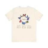 Aries Astrology Butterfly Tee