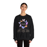 Gemini Butterfly Astrology Crewneck