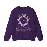 Libra Butterfly Astrology Crewneck