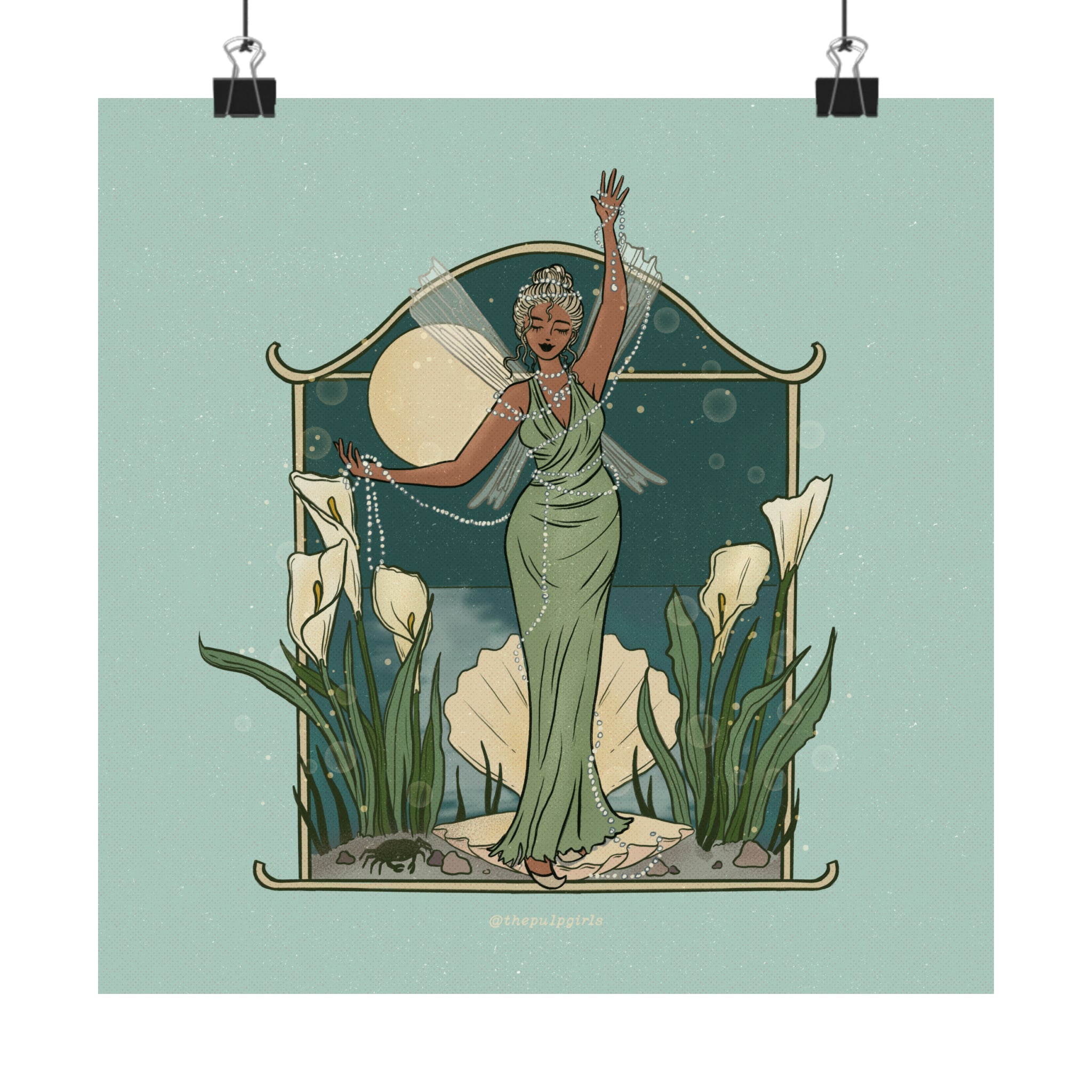 The Water Goddess Art Print