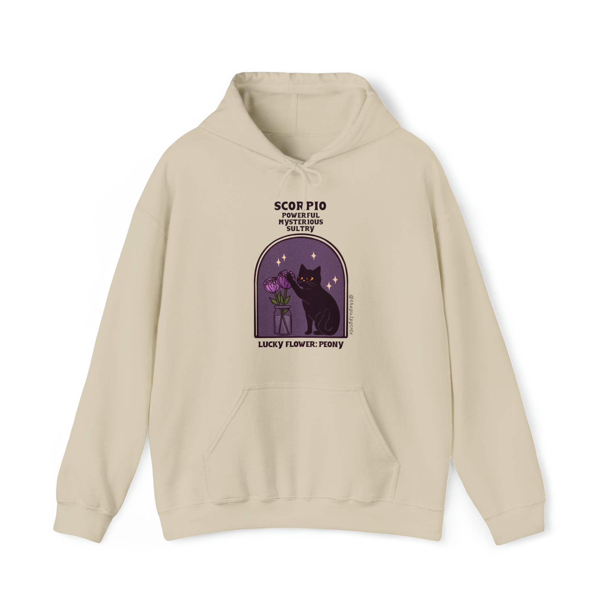 Scorpio Cat Astrology Hoodie