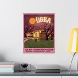 Libra Autumn Home Astrology Art Print