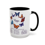 Virgo Butterfly Astrology Mug