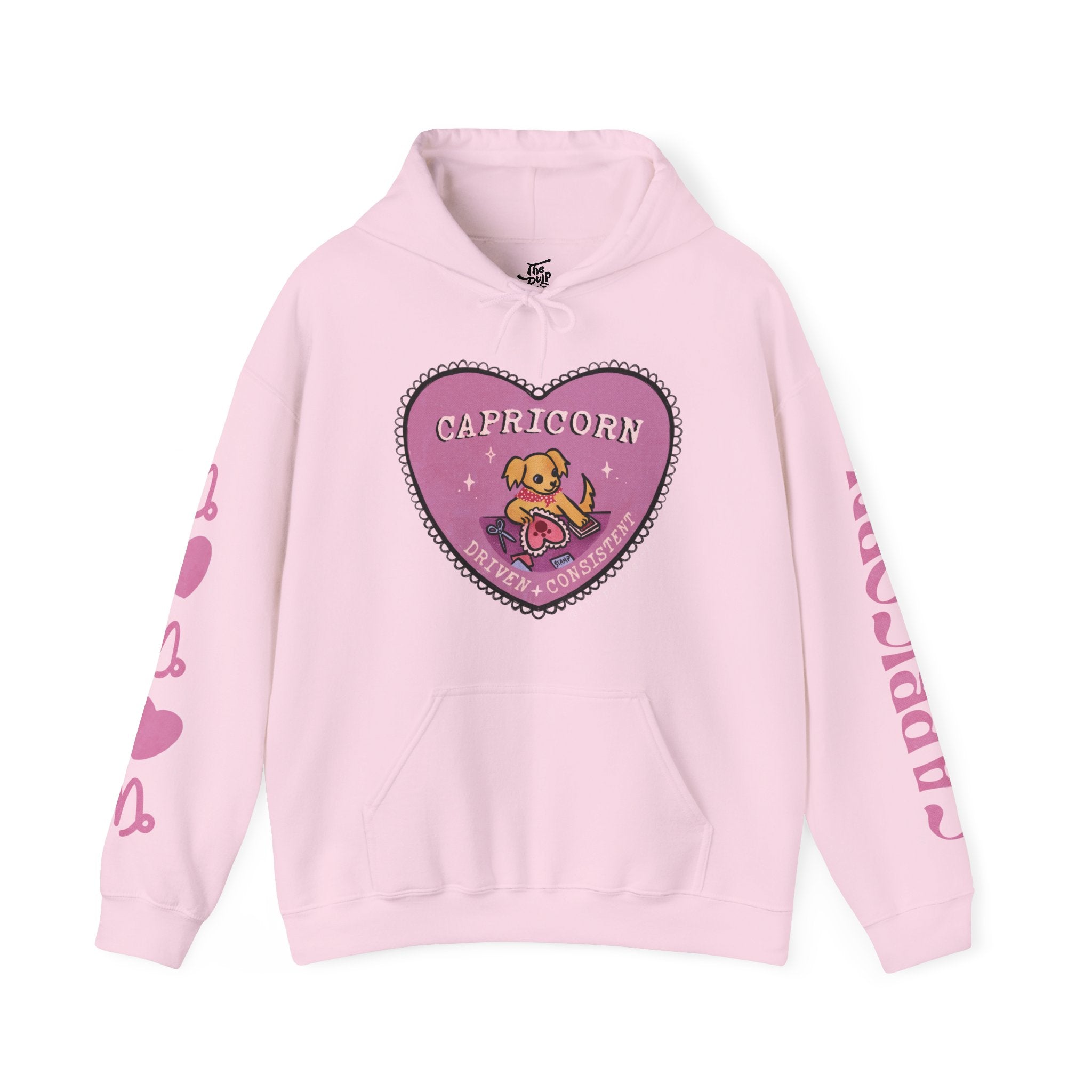 Capricorn Lover Dog Astrology Hoodie