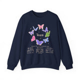 Taurus Butterfly Astrology Crewneck