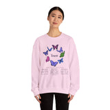 Taurus Butterfly Astrology Crewneck