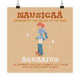 Studio Ghibli Fan - Nausicaa - Aquarius - Art Print