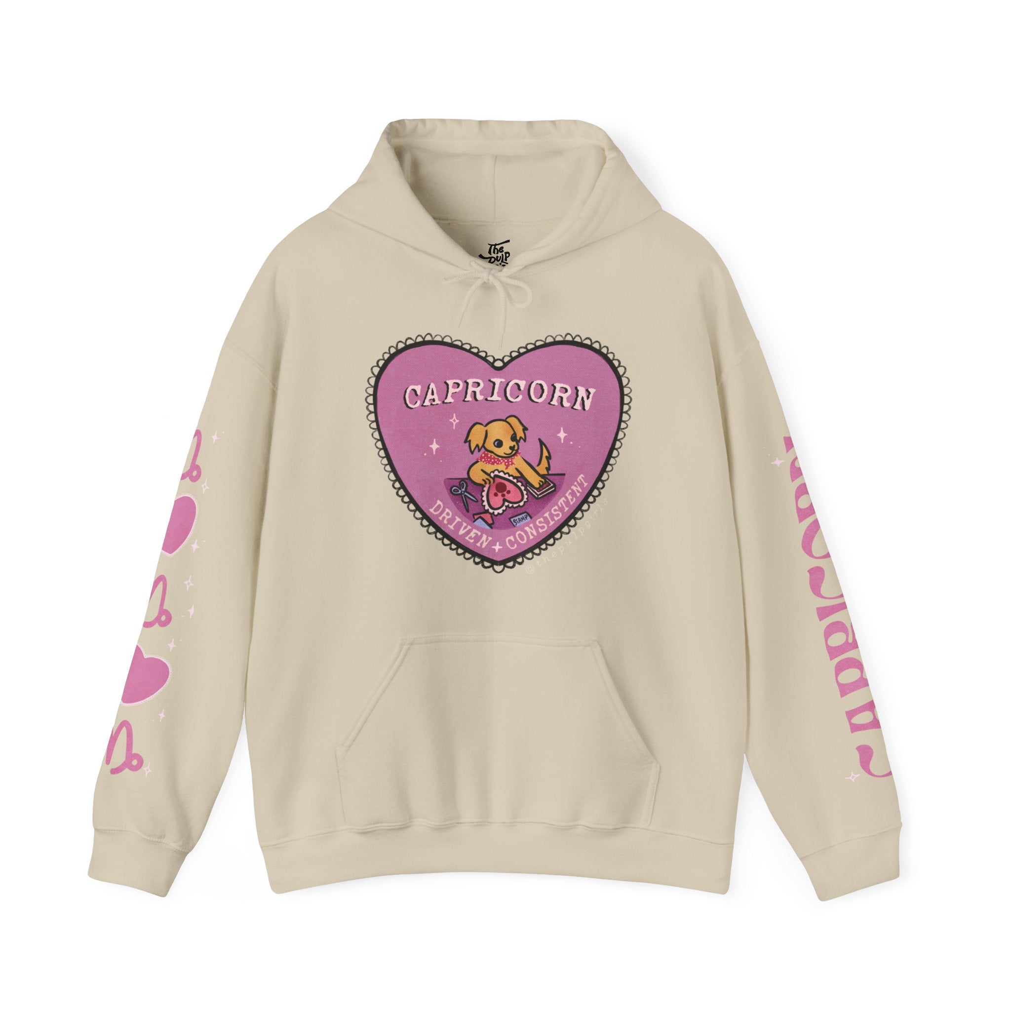 Capricorn Lover Dog Astrology Hoodie