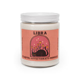 Libra Cat Astrology Candle