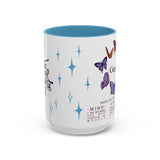 Gemini Butterfly Astrology Mug