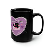 Love Cat Astrology Mug - Aquarius 15oz