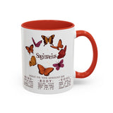 Sagittarius Butterfly Astrology Mug