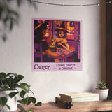 Cancer Witch Art Print